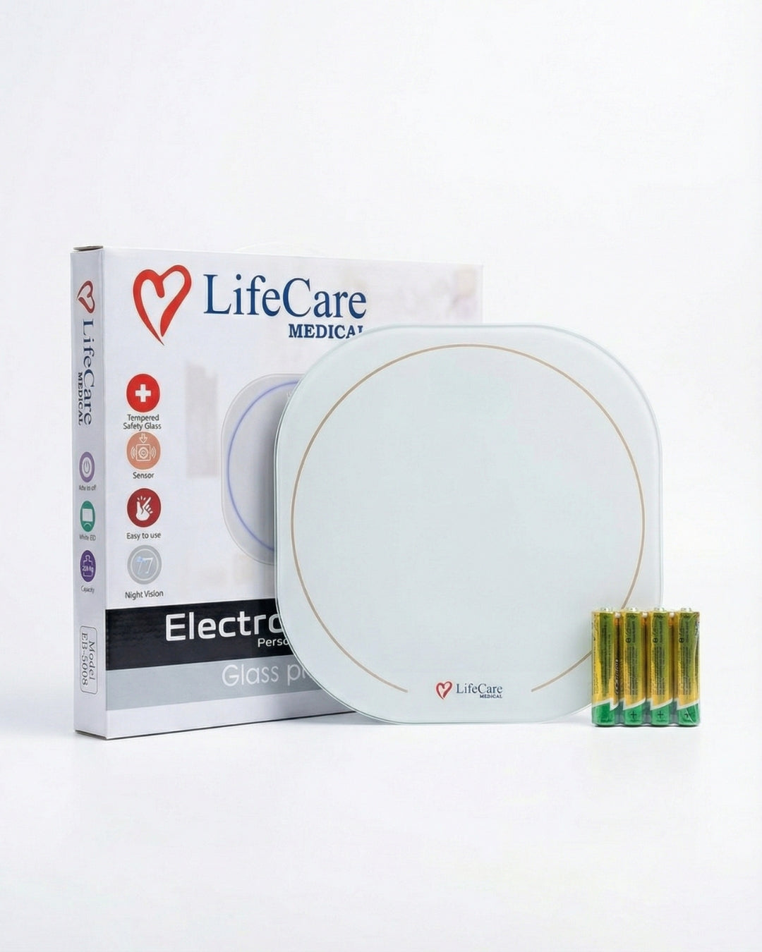 LifeCare Smart Glass Weight Scale