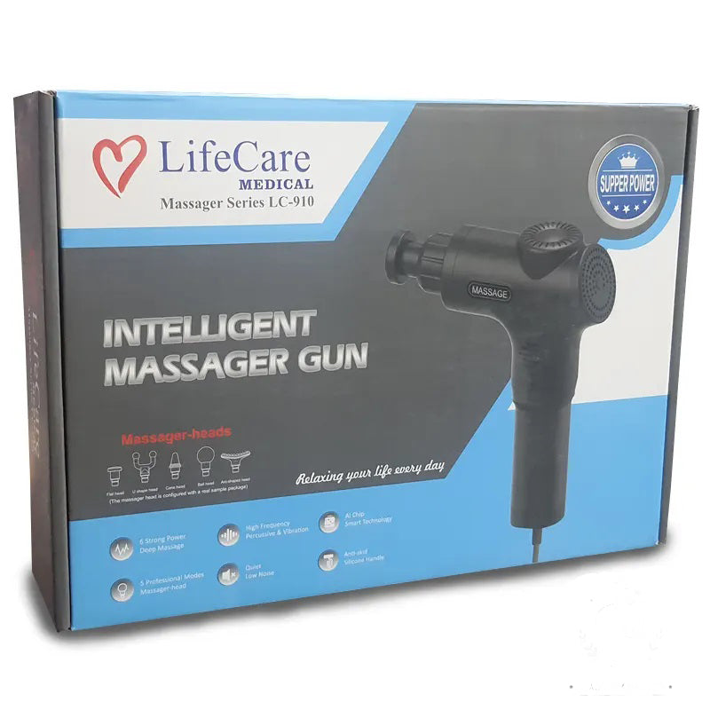 Lifecare LC-910 Intelligent Massager Massage Gun price in pakistan Gun