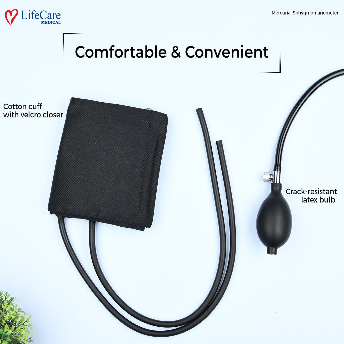 B.P OperatorLifeCare Mercurial Sphygmomanometer with ball in Pakistan