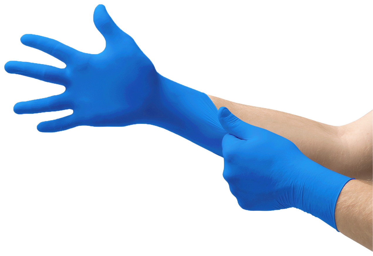 Lifecare Nitrile Examination Blue Gloves