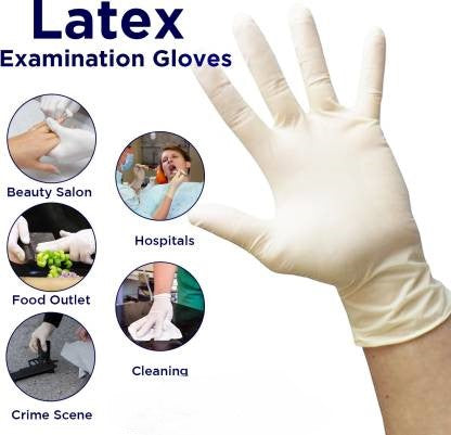 Lifecare Latex Disposable Powder Free Examination Gloves