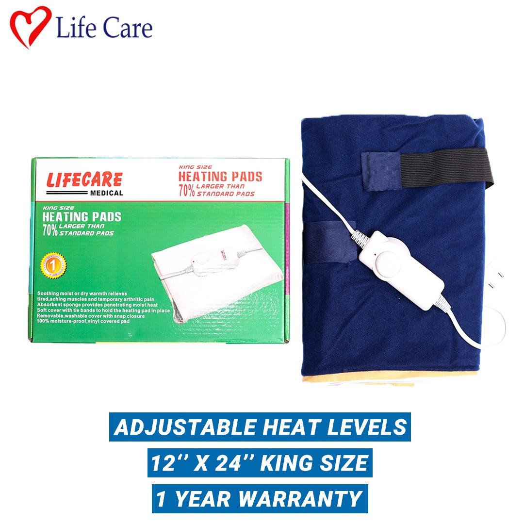 Lifecare Electric Heating Pad King Size best quality heating for king size bed price in Pakistan