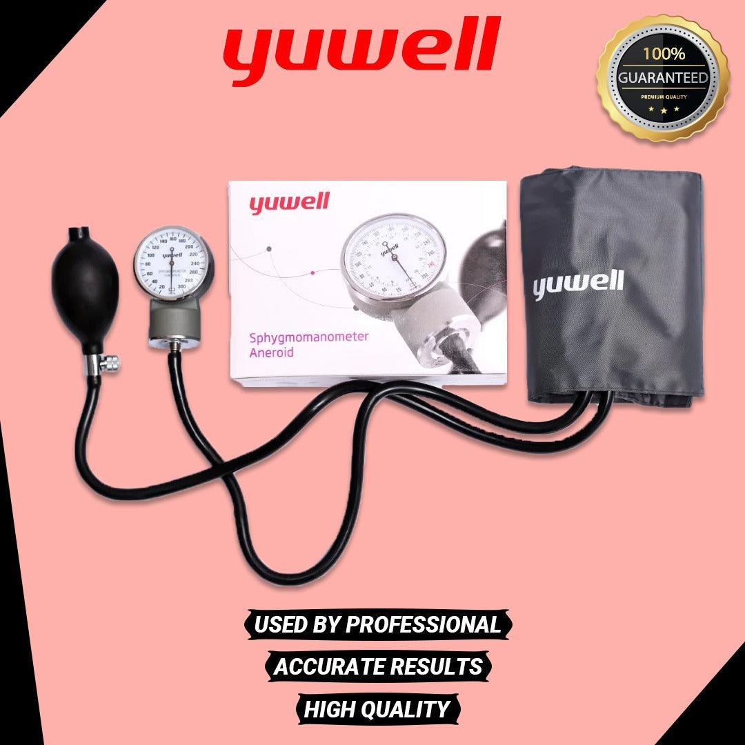 Yuwell Sphygmomanometer Aneroid - Blood Presure B.P Apparatus Type Sphygmomanometer Blood pressure