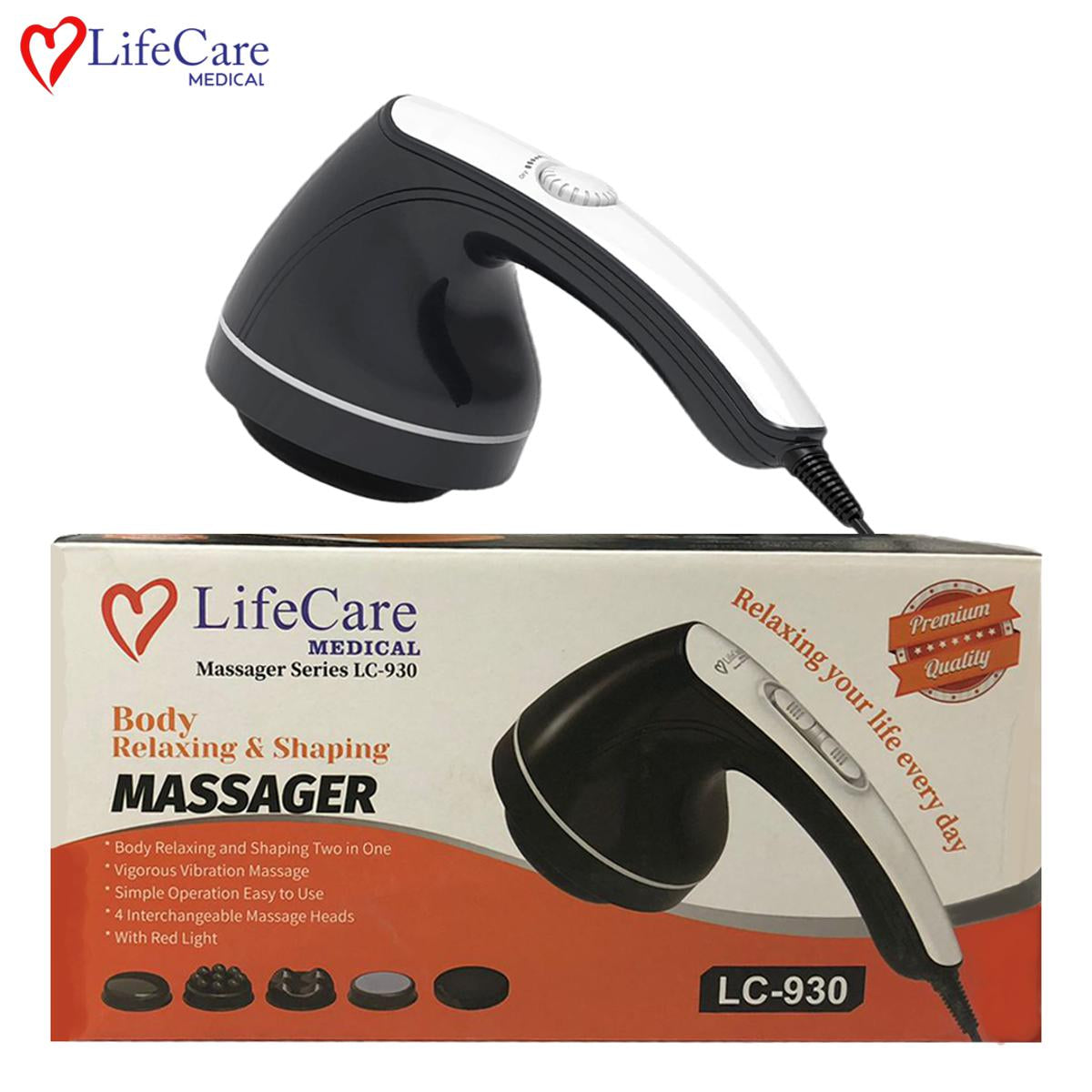 Life Care Body Relaxing & Shaping Massager LC-930, Body Massager