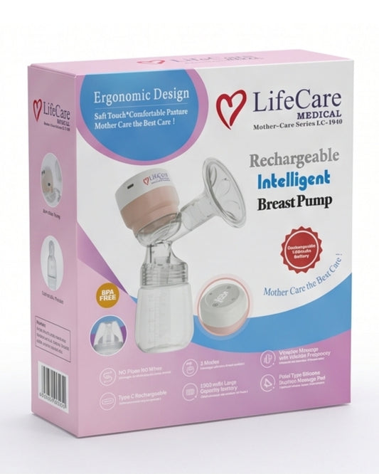 LifeCare Rechargeable Intelligent Breast Pump LC-1940