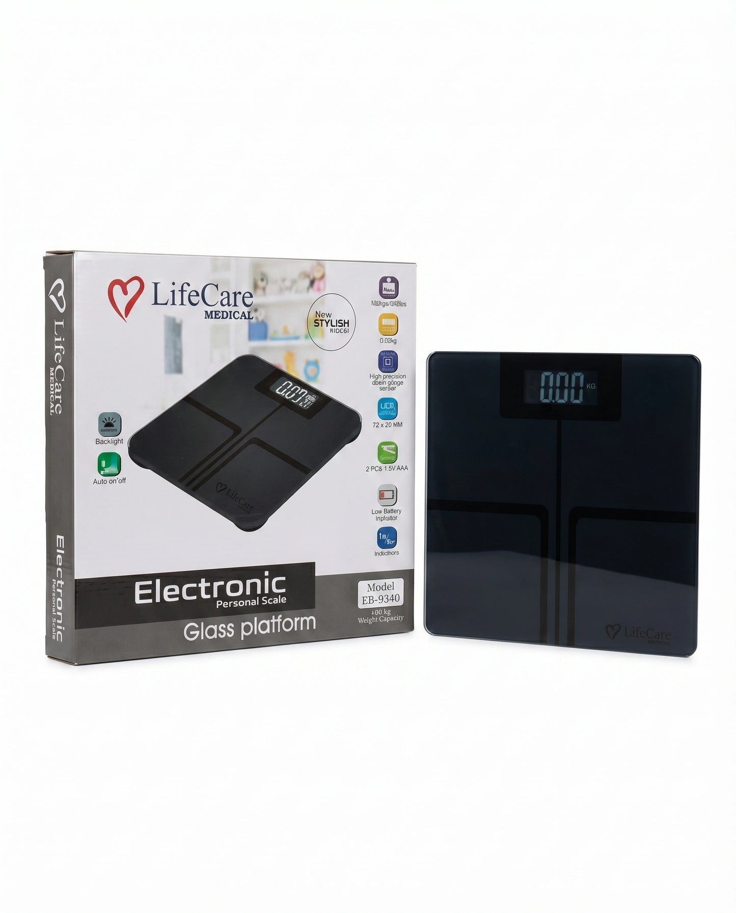 LifeCare Electronic Personal Scale (EB-9340)