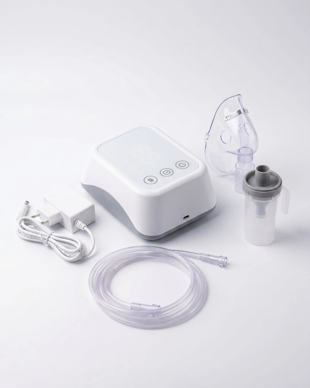 LifeCare Rechargeable Nebulizer LC-606 | Digital Display | Acrylic Touch Screen