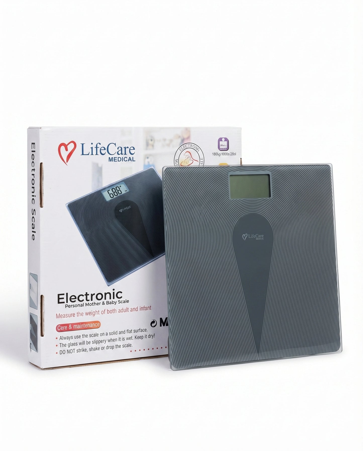 LifeCare Adult & Baby Weight Scale (LC-1215)