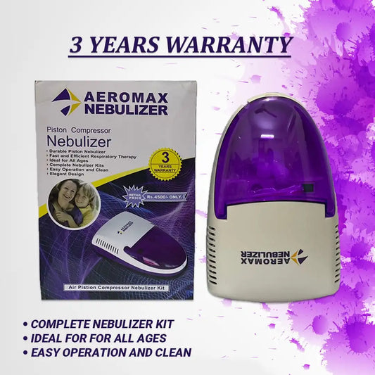 Aeromax air piston compressor nebulizer kit.
