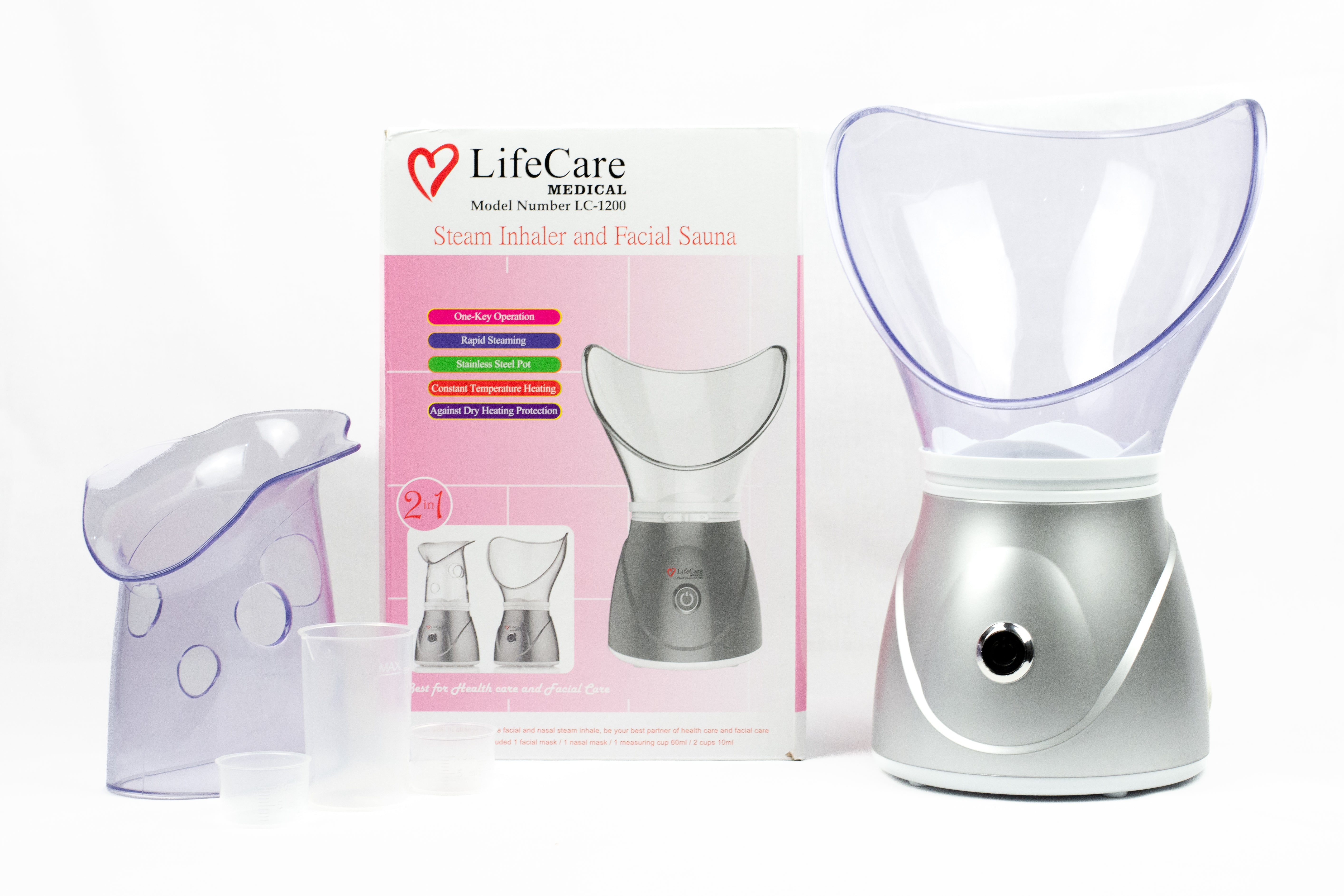 Buy Now - LifeCare Portable Steam Inhaler and Facial Sauna 2 in 1 ...