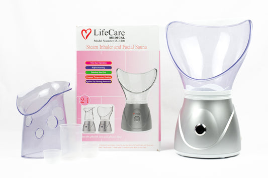 LifeCare Portable Steam Inhaler and Facial Sauna 2 in 1 Steamer