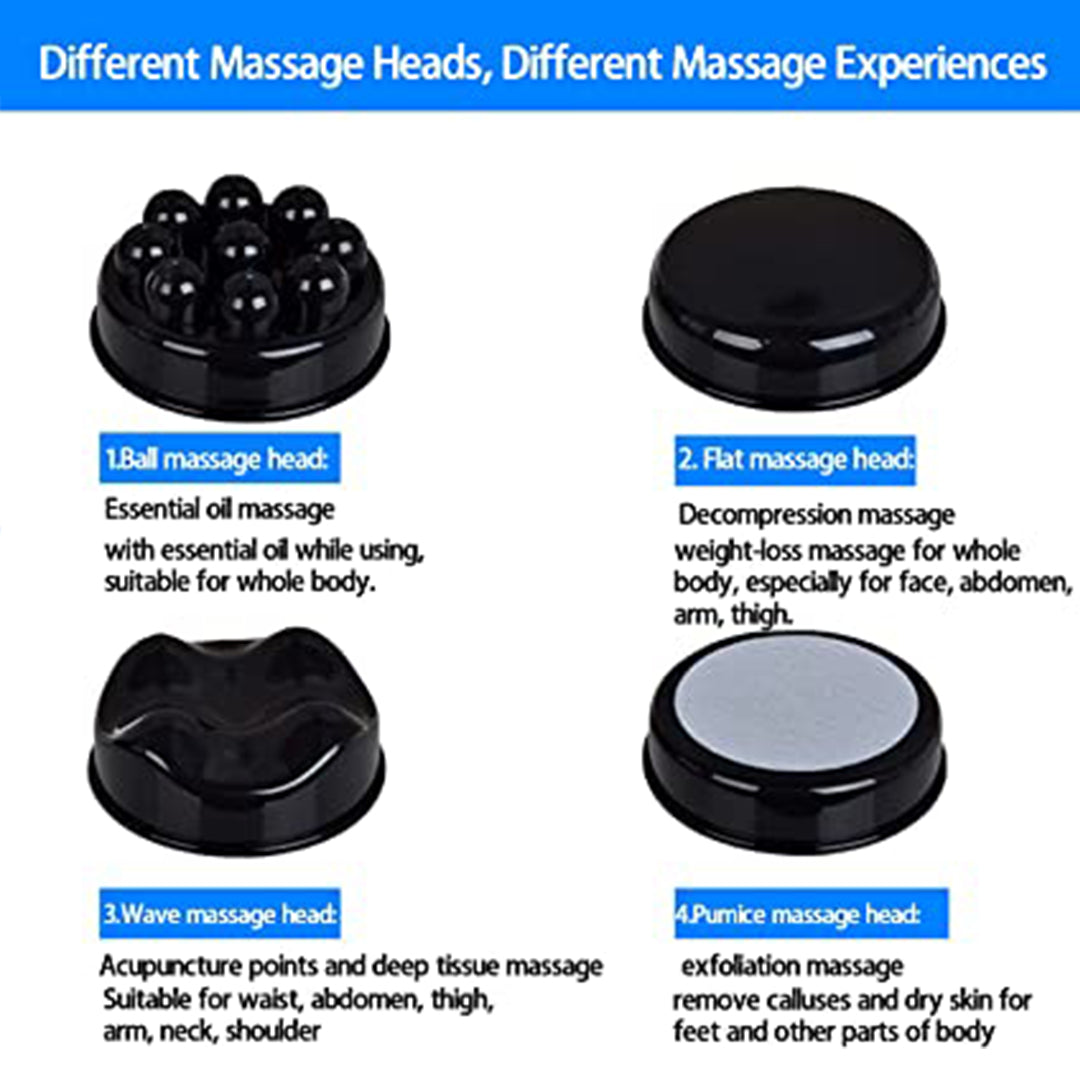 Lifecare body massager LC 930 different massage heads