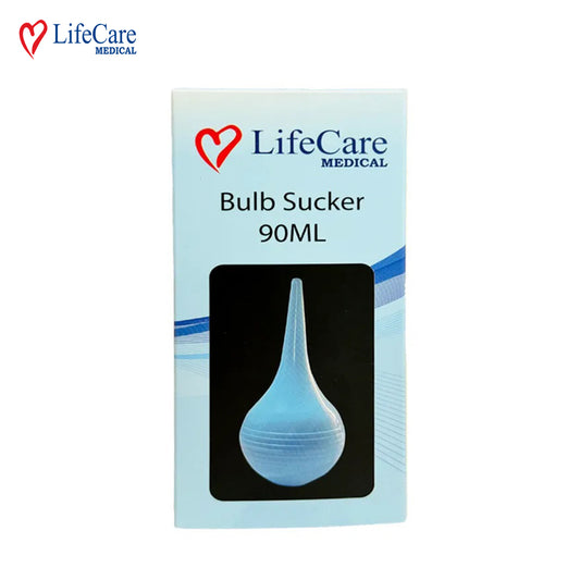 LifeCare Comfort Soft Sterile Ear Bulb Rubber Hand Squeeze Baby Bulb Suction Sucker 90ml A pump for kids nose price in pakistan