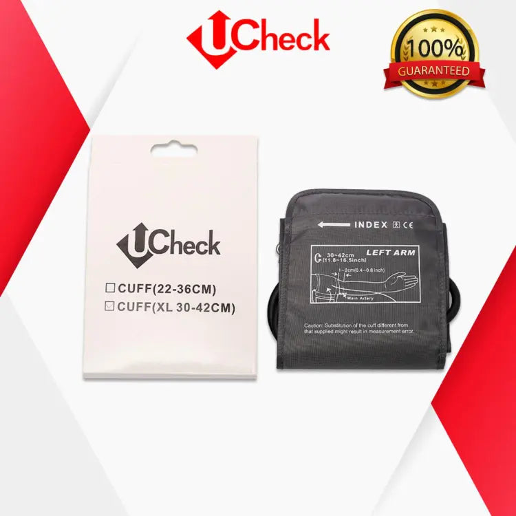 Ucheck Blood Pressure Monitor's Cuff - 22-36 cm - 30-42 cm - For digital BP operators only blood pressure machine 