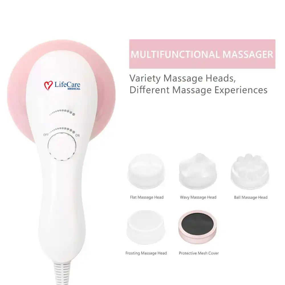 LifeCare LC 940 electric massager machine with 4 massage heads.