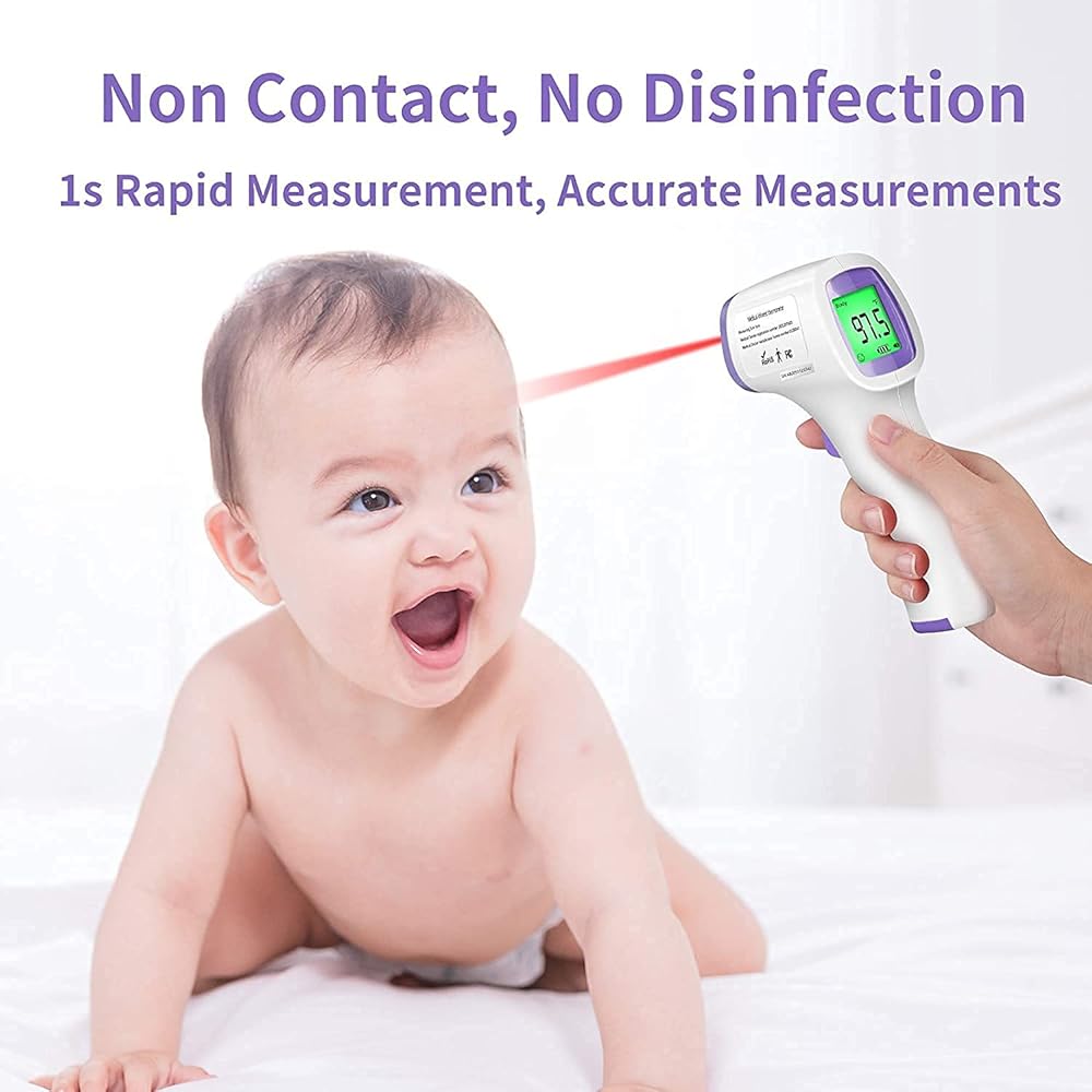 LifeCare infrared thermometer for non contact, no disinfection, rapid & accurate measurements.