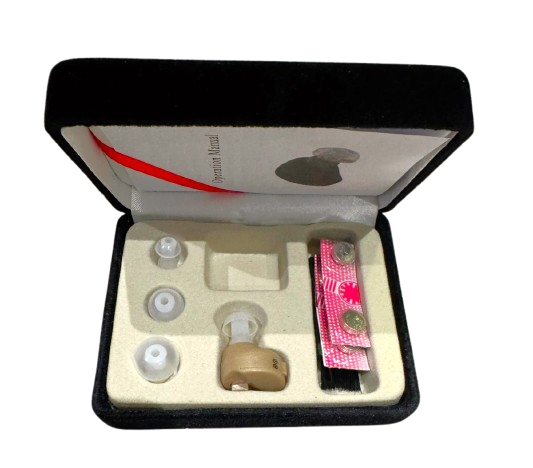 LifeCare LC 304 mini hearing amplifier accessories.