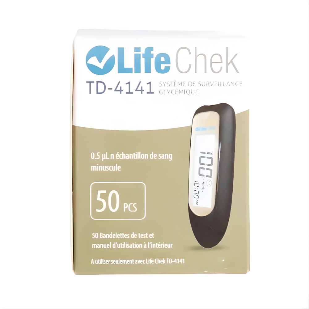 Life Cheq Buy Now- LifeChek Blood Glucose Test Strips - 50 strips Only – Lifecare