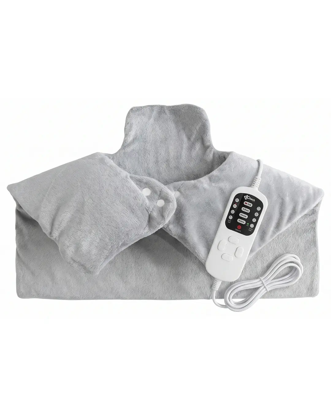 Ucheck UC 340 neck and shoulders heating pad with digital controller.
