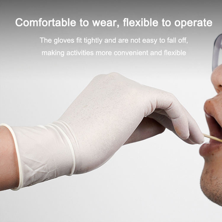LifeCare power free latex gloves for dental use.