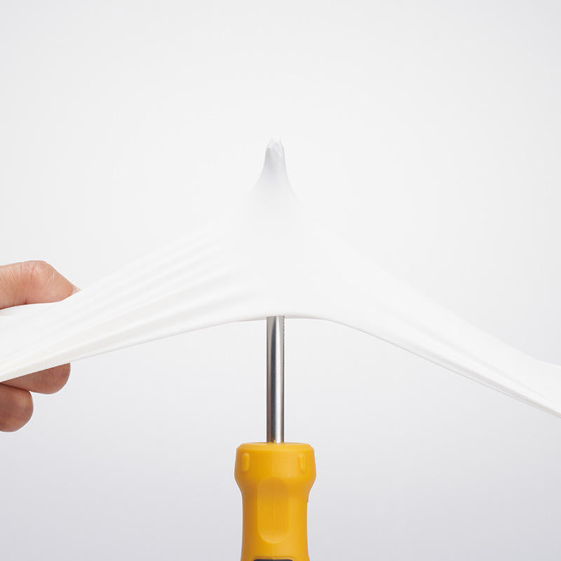 LifeCare latex examination gloves durability test.