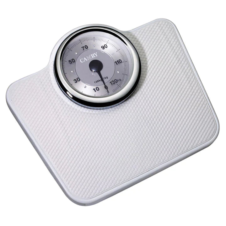 Camry Weight Scale Analog Body Weight Machine MultiColor Plastic Body white color with big dial best quality weight weight machine price in pakistan