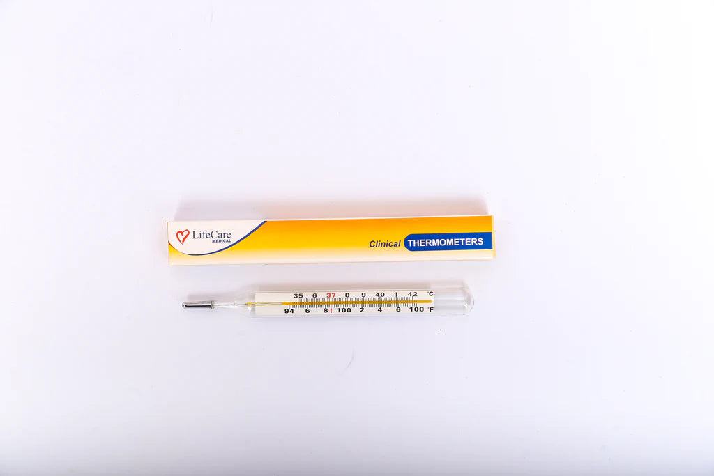 Life Care Clinical Glass Thermometer manual thermometer