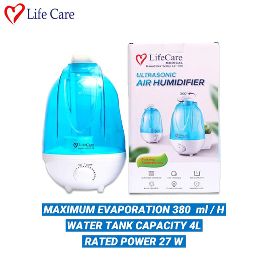 Lifecare ultrasonic air humidifier LC 700 for indoor use