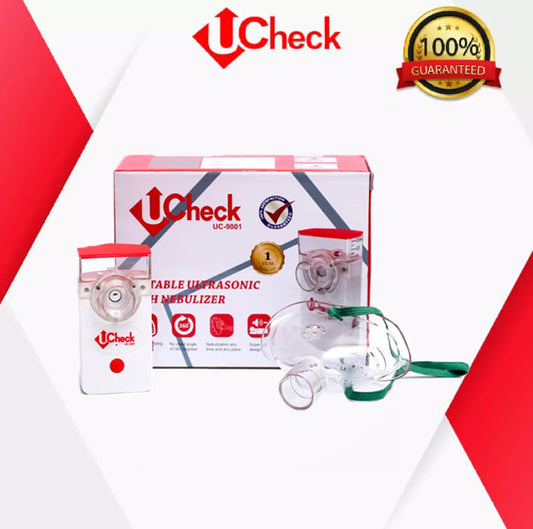 Ucheck UC 9001 portable ultrasonic mesh nebulizer.