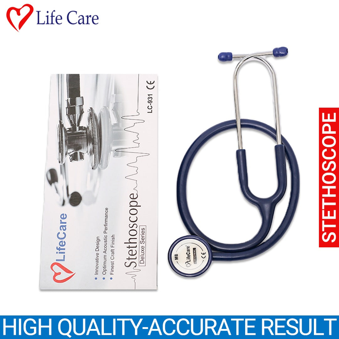 LifeCare Original Double Dual Head Stethoscope Classic Luxury Smart Design stetho scope price in pakistan