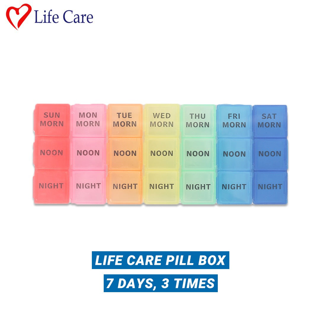 Lifecare - Pill Box 7 days, 3 times