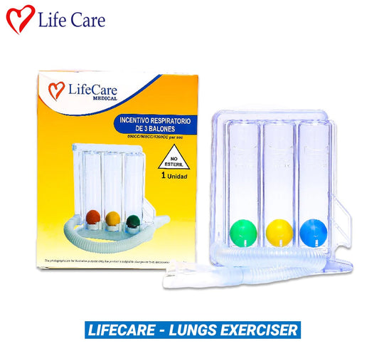 Lifecare Breathing Trainer Device Exercise Breathing Exerciser Lung