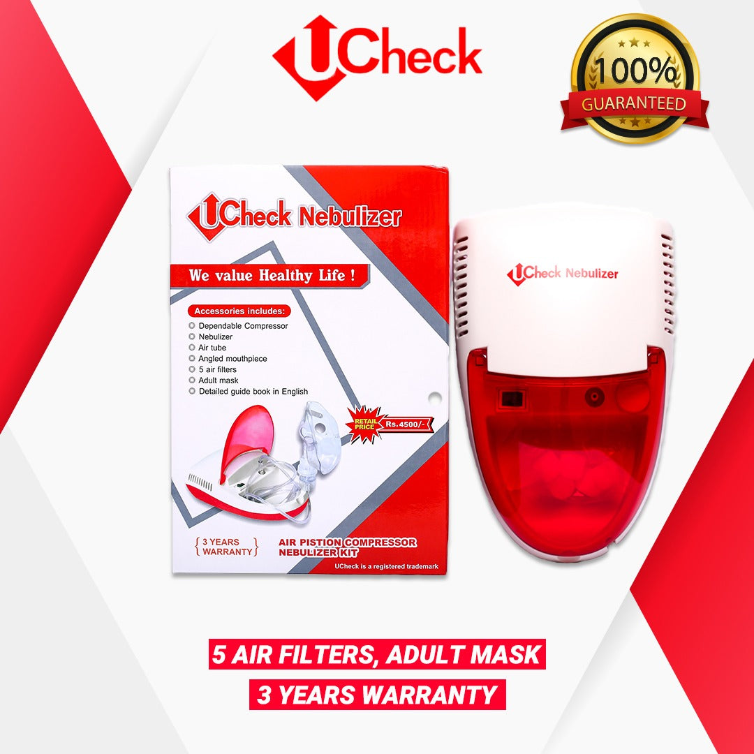 Ucheck Nebulizer compressor air air machine  nebuliser