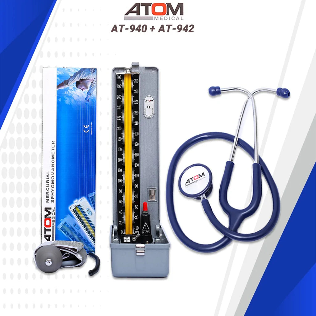 Atom Manual Blood Pressure Cuff best bp operator mercury  in Pakistan 