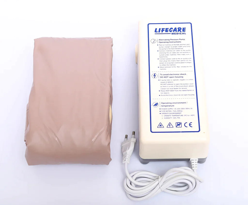 LifeCare Anti Decubitus Mattress with Adjustable Pump Alternating Pressure System