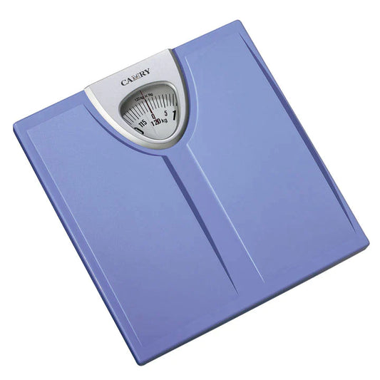 LifeCare BR 9707 analog body weight machine in blue color.
