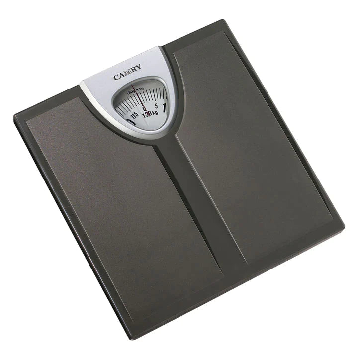 LifeCare BR 9707 analog body weight machine in black color.