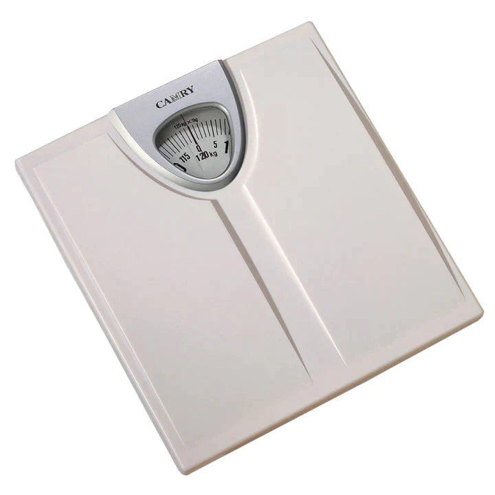 LifeCare BR 9707 analog body weight machine in white color.