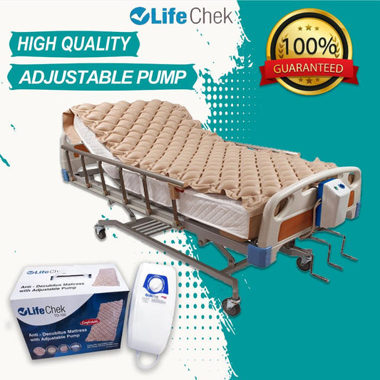 LifeChek TD 100 anti decubitus air mattress for patients.