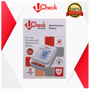 Buy Now - Ucheck Blood Pressure Monitor TYPE-C - UC 2002 – Lifecare